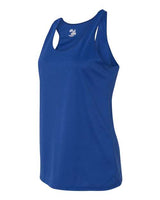 Badger 4166 Women’s B-Core Racerback Tank Top #color_Royal