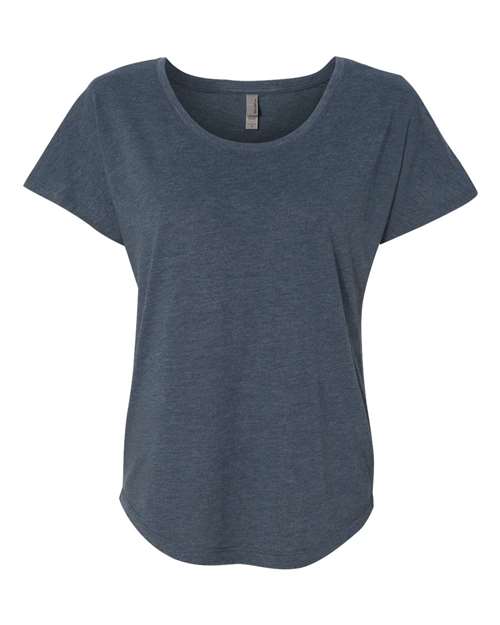 Next Level 6760 Ladies' Triblend Dolman #color_INDIGO
