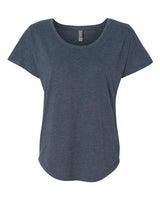 Next Level 6760 Ladies' Triblend Dolman #color_INDIGO
