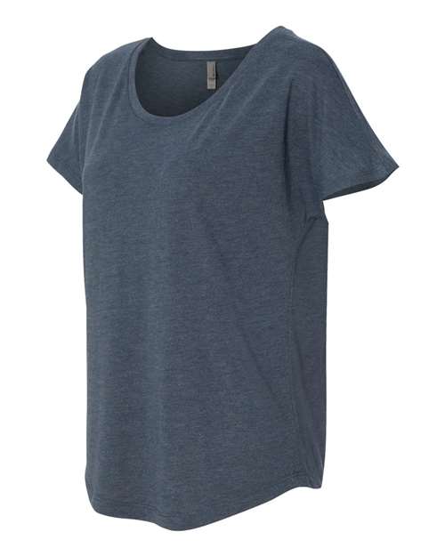Next Level 6760 Ladies' Triblend Dolman #color_INDIGO