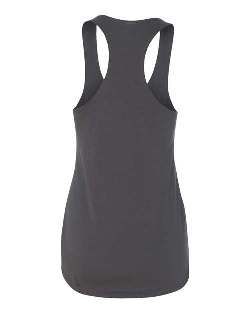 Next Level 6933 Ladies' French Terry RacerbackTank #color_DARK GRAY