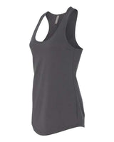 Next Level 6933 Ladies' French Terry RacerbackTank #color_DARK GRAY