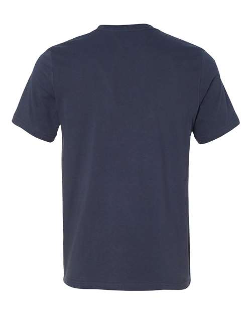 Bella + Canvas 3091 Unisex Heavyweight 5.5 oz. Crew T-Shirt #color_NAVY