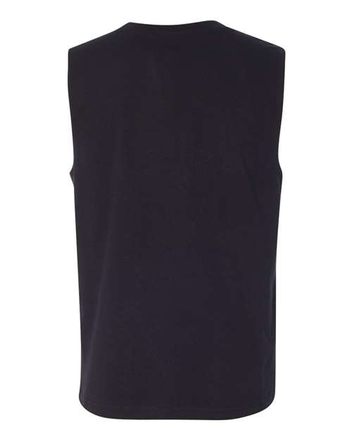 Bella + Canvas 3483 Unisex Jersey Muscle Tank #color_BLACK