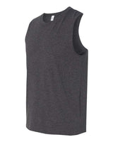 Bella + Canvas 3483 Unisex Jersey Muscle Tank #color_DK GREY HTHR