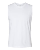 Bella + Canvas 3483 Unisex Jersey Muscle Tank #color_WHITE