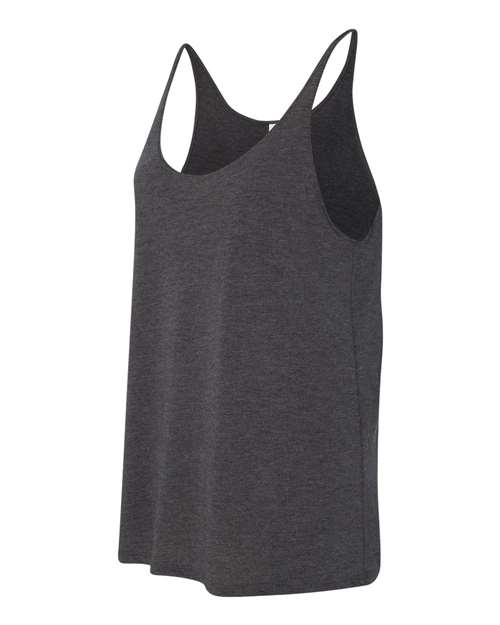 Bella + Canvas 8838 Ladies' Slouchy Tank #color_DK GREY HTHR