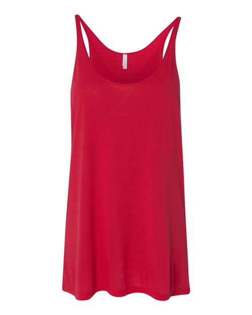 Bella + Canvas 8838 Ladies' Slouchy Tank #color_RED