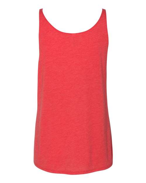 Bella + Canvas 8838 Ladies' Slouchy Tank #color_RED TRIBLEND