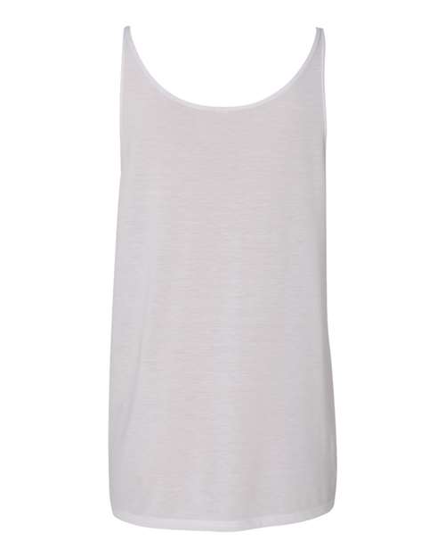 Bella + Canvas 8838 Ladies' Slouchy Tank #color_WHITE