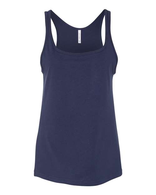 Bella + Canvas 6488 Ladies' Relaxed Jersey Tank #color_NAVY
