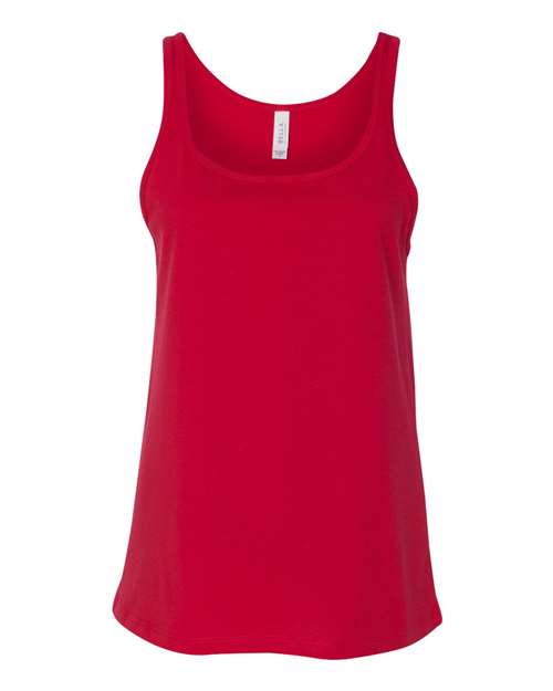 Bella + Canvas 6488 Ladies' Relaxed Jersey Tank #color_RED
