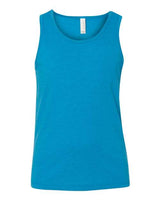 Bella + Canvas 3480Y Youth Jersey Tank #color_NEON BLUE