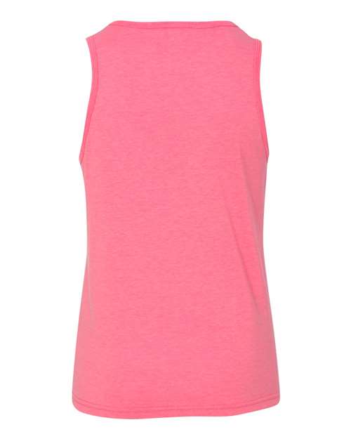 Bella + Canvas 3480Y Youth Jersey Tank #color_NEON PINK
