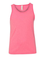Bella + Canvas 3480Y Youth Jersey Tank #color_NEON PINK