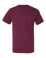 Bella + Canvas 3005 Unisex Jersey Short-Sleeve V-Neck T-Shirt #color_MAROON