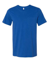 Bella + Canvas 3021 Men's Jersey Short-Sleeve Pocket T-Shirt #color_TRUE ROYAL