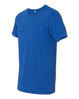Bella + Canvas 3021 Men's Jersey Short-Sleeve Pocket T-Shirt #color_TRUE ROYAL