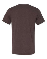 Bella + Canvas 3415C Unisex Triblend V-Neck T-Shirt #color_BROWN TRIBLEND