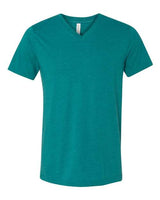 Bella + Canvas 3415C Unisex Triblend V-Neck T-Shirt #color_TEAL TRIBLEND