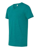 Bella + Canvas 3415C Unisex Triblend V-Neck T-Shirt #color_TEAL TRIBLEND