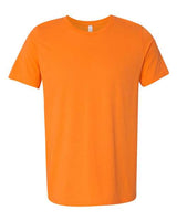 Bella + Canvas 3650 Unisex Poly-Cotton Short-Sleeve T-Shirt #color_NEON ORANGE