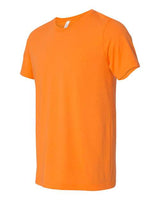 Bella + Canvas 3650 Unisex Poly-Cotton Short-Sleeve T-Shirt #color_NEON ORANGE