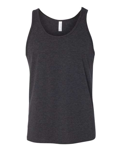 Bella + Canvas 3480 Unisex Jersey Tank #color_CH BLK/ SL B TRB