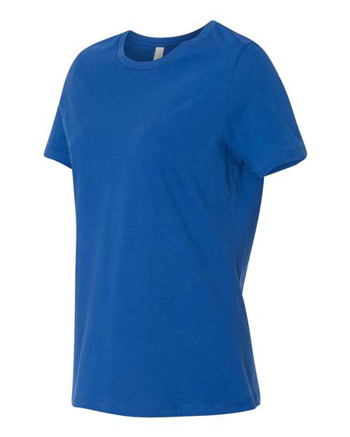 Bella + Canvas B6400 Ladies' Relaxed Jersey Short-Sleeve T-Shirt #color_TRUE ROYAL