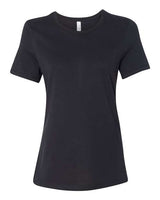 Bella + Canvas B6400 Ladies' Relaxed Jersey Short-Sleeve T-Shirt #color_VINTAGE BLACK