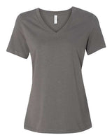 Bella + Canvas 6405 Ladies' Relaxed Jersey V-Neck T-Shirt #color_ASPHALT