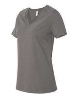 Bella + Canvas 6405 Ladies' Relaxed Jersey V-Neck T-Shirt #color_ASPHALT