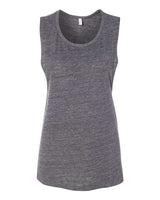 Bella + Canvas B8803 Ladies' Flowy Scoop Muscle Tank #color_ASPHALT SLUB