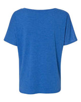 Bella + Canvas 8815 Ladies' Slouchy V-Neck T-Shirt #color_TRUE ROYAL TRBLD