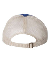 Valucap 3100 Contrast-Stitch Mesh-Back Cap #color_Royal/ Stone
