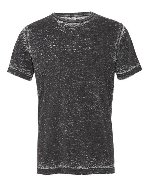 Bella + Canvas 3650 Unisex Poly-Cotton Short-Sleeve T-Shirt #color_GREY ACID WASH