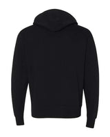 Independent Trading Co. PRM90HTZ Heathered French Terry Full-Zip Hooded Sweatshirt #color_Black