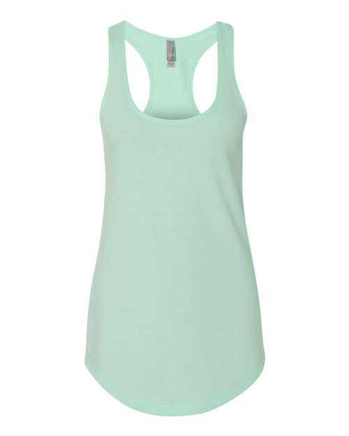 Next Level 6933 Ladies' French Terry RacerbackTank #color_MINT