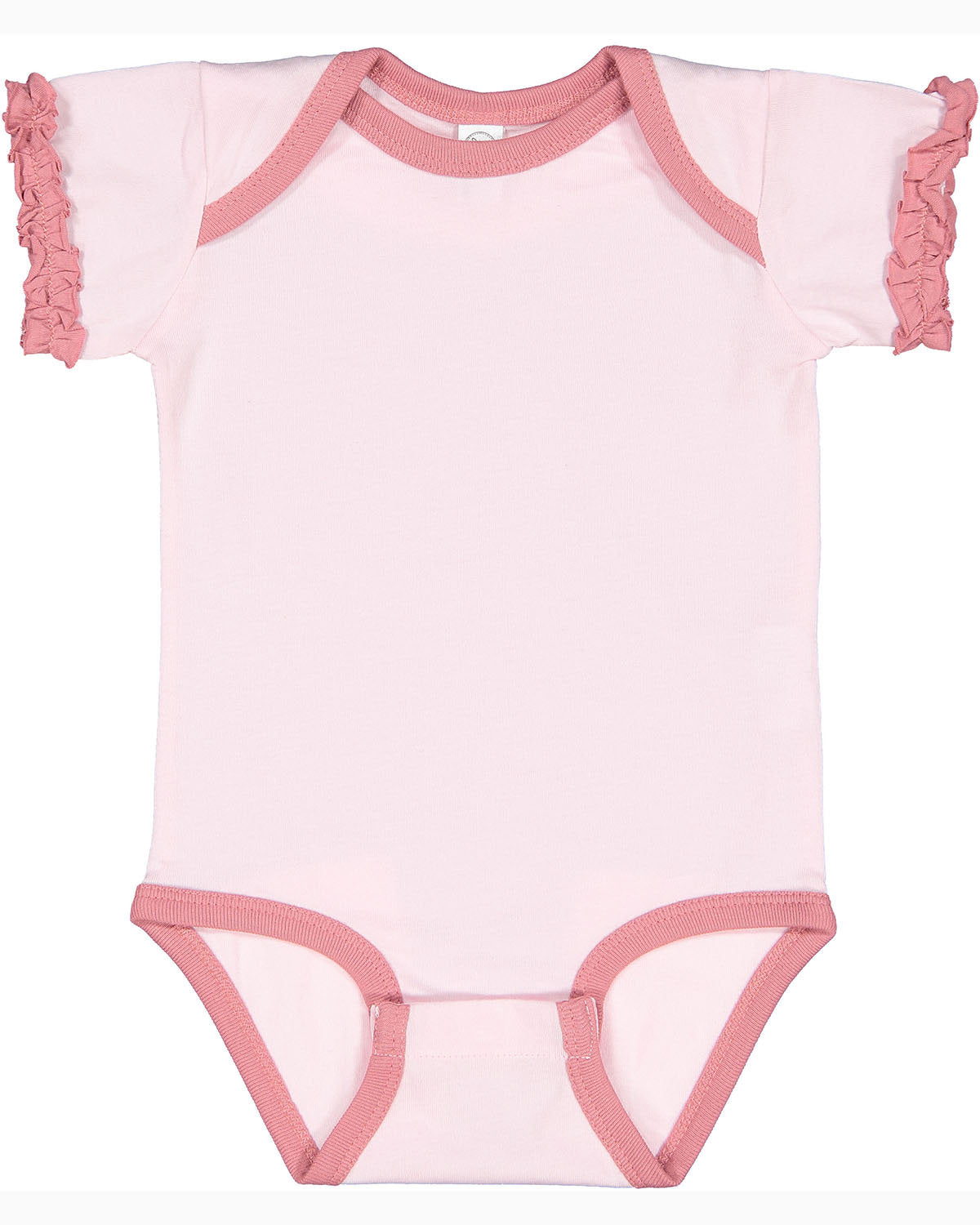 Rabbit Skins 4429 Infant Ruffle Bodysuit