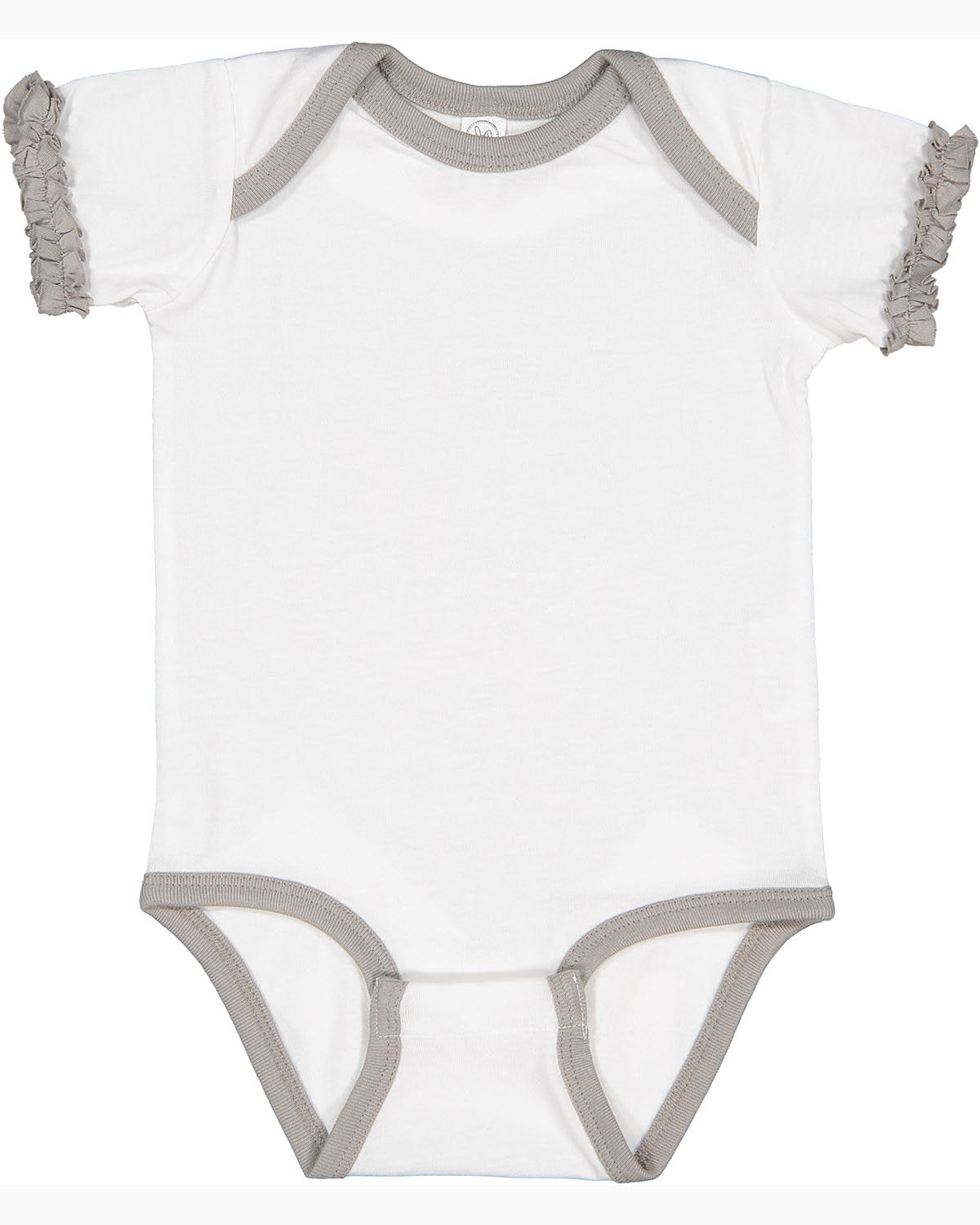 Rabbit Skins 4429 Infant Ruffle Bodysuit