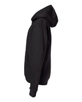 Independent Trading Co. SS4001Y Youth Midweight Hooded Sweatshirt #color_Black