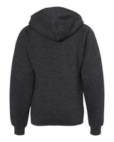 Independent Trading Co. SS4001Y Youth Midweight Hooded Sweatshirt #color_Charcoal Heather