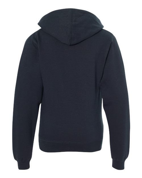 Independent Trading Co. SS4001Y Youth Midweight Hooded Sweatshirt #color_Classic Navy
