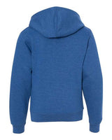 Independent Trading Co. SS4001Y Youth Midweight Hooded Sweatshirt #color_Royal Heather