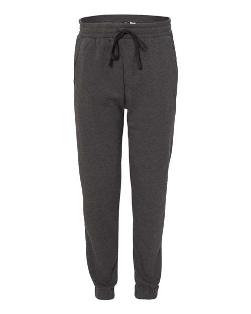 Burnside BU8800 Adult Fleece Jogger Pant #color_CHARCOAL