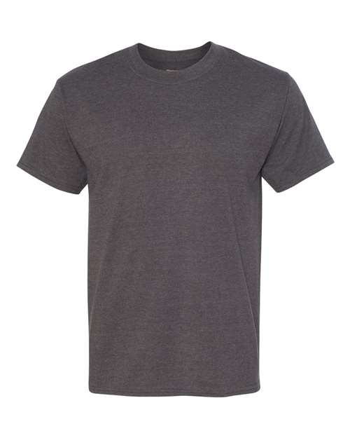 Hanes 518T Men's Tall Beefy-T #color_CHARCOAL HEATHER