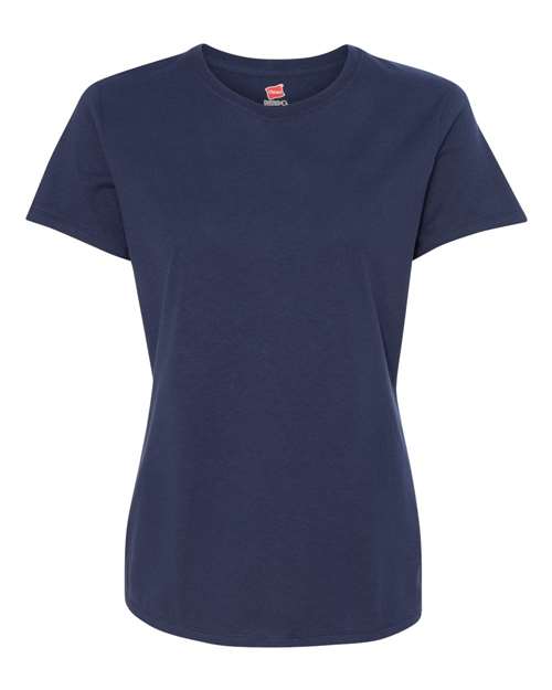 Hanes SL04 Ladies' Nano-T T-Shirt #color_NAVY