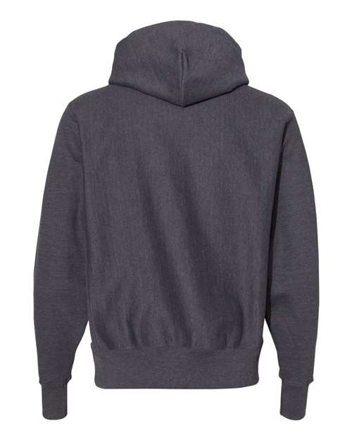 Champion S1051 Reverse Weave Pullover Hooded Sweatshirt #color_CHARCOAL HEATHER