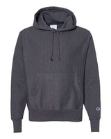 Champion S1051 Reverse Weave Pullover Hooded Sweatshirt #color_CHARCOAL HEATHER