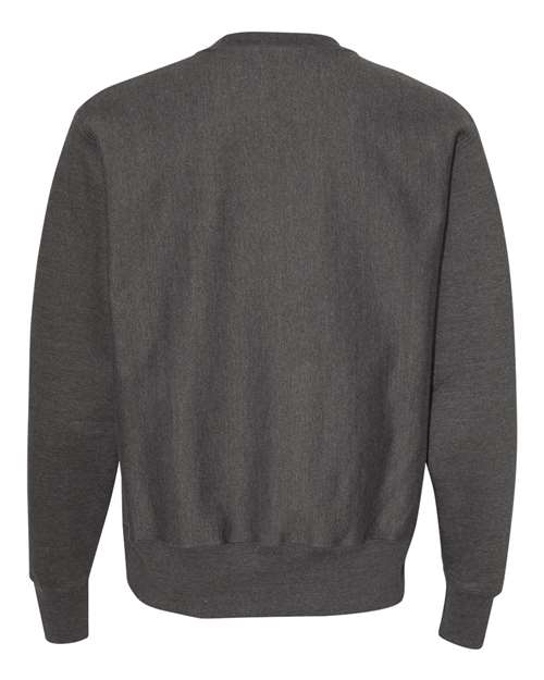 Champion S1049 Adult Reverse Weave Crew #color_CHARCOAL HEATHER